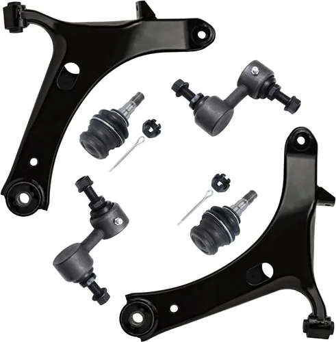 Miniatura 111 de Detroit Axle - Kit de extremo delantero para Chrysler 300 Dodge Charger Challenger 2011-2023, 2 brazos de control inferiores traseros 2 varillas
