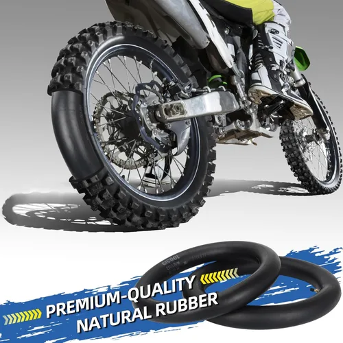 Miniatura 4 de GICOOL 2.50/2.75-14” (60/100-14) Cámaras interiores de repuesto para moto de cross, paquete de 2 con válvula TR4, compatible con motos de cross