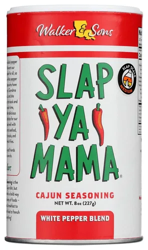 Slap Ya Mama Condimento cajún de mezcla de pimienta de 2 piezas, 8 onzas