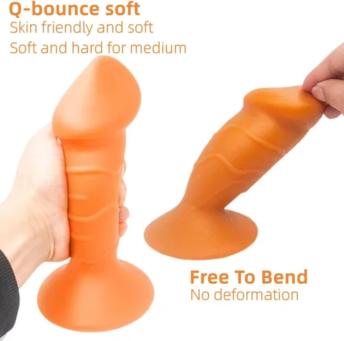 Miniatura 4 de Consolador súper grande, tapón anal de silicona líquida, masaje de próstata, dilatador de ano, bola anal para principiantes, avanzados, hombres