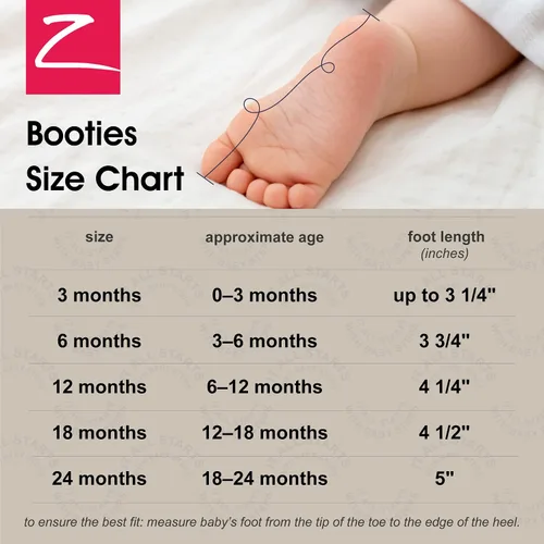 Miniatura 5 de Zutano Botines unisex de forro polar para bebé, esenciales para bebé, paquete de 3