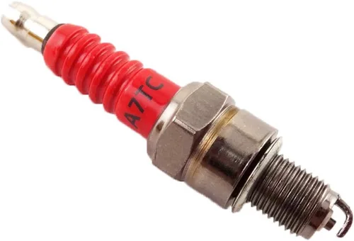 Miniatura 6 de Bujías de encendido A7TC de carreras de alto rendimiento para 50cc 70cc 90cc 110cc 125cc 140cc 150cc 160cc Pit Dirt Bike Motocicleta ATV Quad