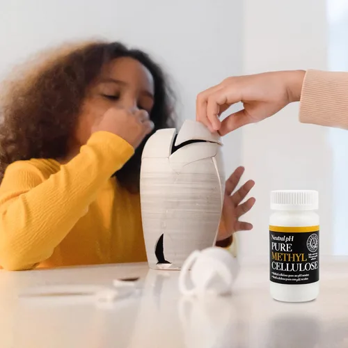 Miniatura 8 de LINECO Adhesivo de Celulosa Metílica de pH Neutro, 1.5 Oz, Pegamento Multiusos Libre de Ácido, Secado Rápido y Transparente, Soluble en Agua