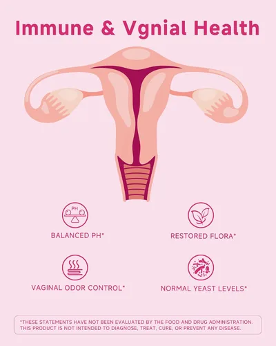 Miniatura 3 de Polvo probiótico para mujeres, más de 100 mil millones de UFC, probióticos en polvo de arándano para la salud vaginal/intestinal/digestiva/inmune