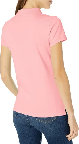 Miniatura 3 de Nautica Camisa polo de manga corta de 3 botones transpirable 100% algodón para mujer