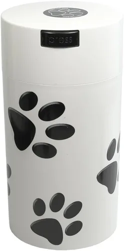 Miniatura 25 de Tightpac America Tightvac Pawvac Contenedor sellado para almacenamiento de comida y golosinas para mascotas Gato Blanco