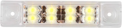 Miniatura 21 de GG Grand General 75170 Luz sellada ámbar/ámbar (6" rectángulo 8 LED, alto/bajo 3 cables)