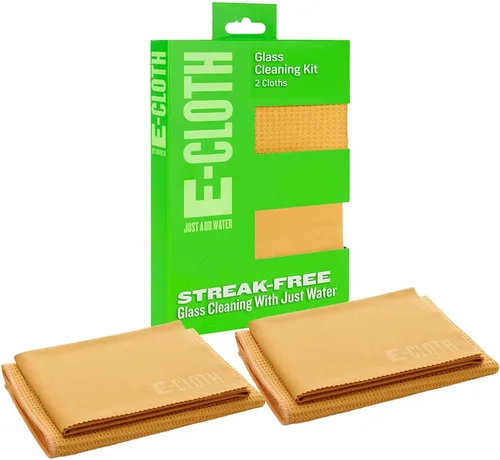 Miniatura 9 de E-Cloth Kit de paño de limpieza de microfibra para ventanas, espejos, automóviles, lentes, lentes y más, limpieza sin rayas, lavable a máquina