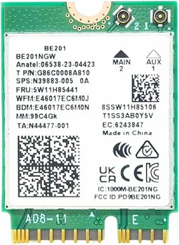 Miniatura 15 de Serie Killer para Intel AX1690i WiFi 6E Adaptador de juegos Actualización de AX411 Tarjeta WiFi CNVio2 M.2 WiFi de alta velocidad de 3.0 Gbps