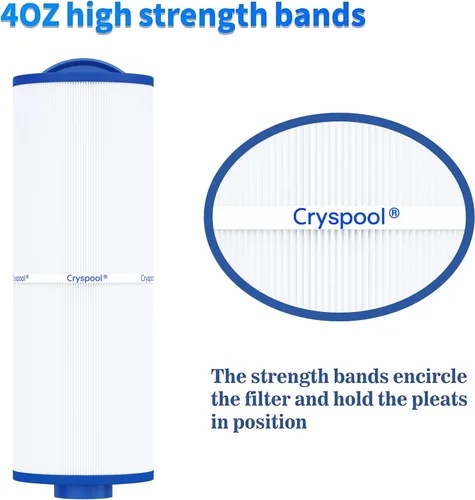 Miniatura 5 de Cryspool® 04077 Compatible con filtros Cal Spa, 4CH-949, PWW50L, FC-0172, Rising Dragon, Dynasty Spas, cartucho de filtro de repuesto para bañera