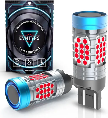 Miniatura 16 de 1157 Bombilla LED Ámbar, 2057 7528 2357A Bombilla LED de Señal de Giro con Resistencia Integrada CANBUS Libre de Errores, Bombilla Intermitente