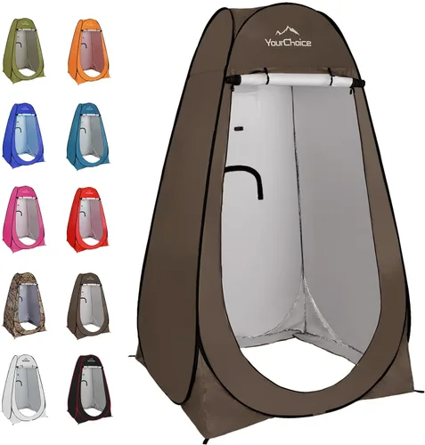 Miniatura 14 de Your Choice Tienda de Ducha Emergente de Privacidad - Tienda de Cambio Portátil para Camping, Playa y Senderismo - 6.2 Pies Ligera con Bolsa de Negro