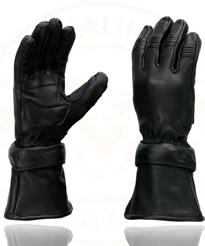 Miniatura 5 de Shaf International Guantes de guantelete con cremallera para hombre