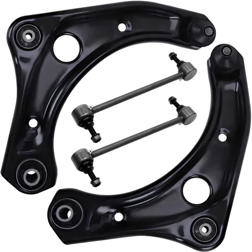 Miniatura 178 de Detroit Axle - Brazos de control superiores traseros para Chrysler 300 Dodge Challenger Charger Magnum, reemplazo del conjunto de brazos de control