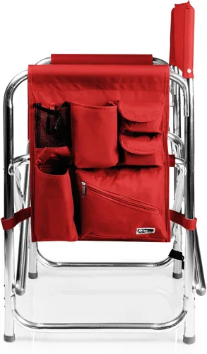 Miniatura 9 de Silla portátil plegable de deportes Picnic Time, talla única , Rojo