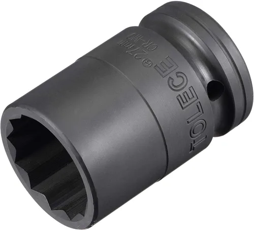 Miniatura 9 de uxcell 3/4-Inch Drive 0.945 in 12-Point Impact Socket, CR-MO Steel 2.205 in Longitud, Tamaños métricos estándar