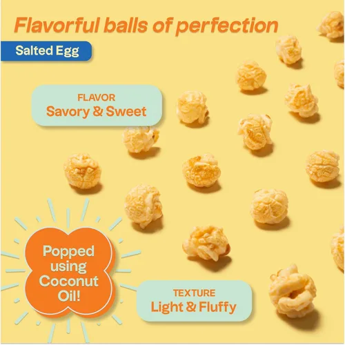 Miniatura 3 de Tochi Snacks Palomitas de maíz con yema de huevo salada (1)