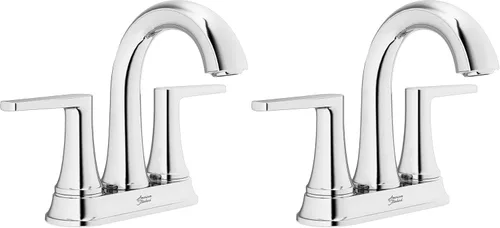 Miniatura 6 de American Standard 7429201.002 Becklow - Grifo de baño central de dos manijas de 4 pulgadas, 1.2 GPM, cromado