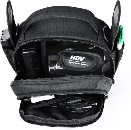 Miniatura 4 de FOSOTO Funda para cámara y videocámara Compatible con Canon VIXIA HF R800 R700, Sony HDR-CX405 CX675 CX670 SR12 FDRAX53, Panasonic HC-V770 HC-V180