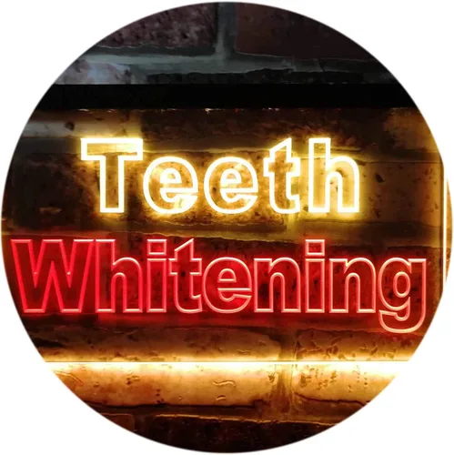 Miniatura 14 de ADVPRO Teeth Whitening Dentist Display Dual Color LED Neon Sign Blue & Red 24" x 16" st6s64-j0996-br