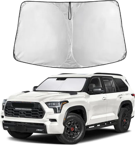 Miniatura 241 de EcoNour Parasol para parabrisas compatible con Hyundai Tucson 2016-2019 2020 2021, visera solar para parabrisas delantero y ventana, bloqueador