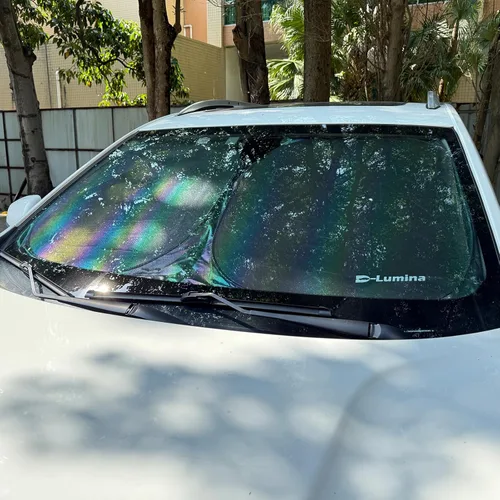 Miniatura 5 de D-Lumina Parasoles para parabrisas – Compatible con Ford F150 2021 2022 2023 2024 2025; F-150 Lightning 2022-2025 – Protección solar plegable