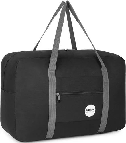 WANDF Bolsa de viaje para artículos personales de Spirit Airlines de 18 x 14 x 8 pulgadas, bolsa de viaje debajo del asiento, equipaje de mano