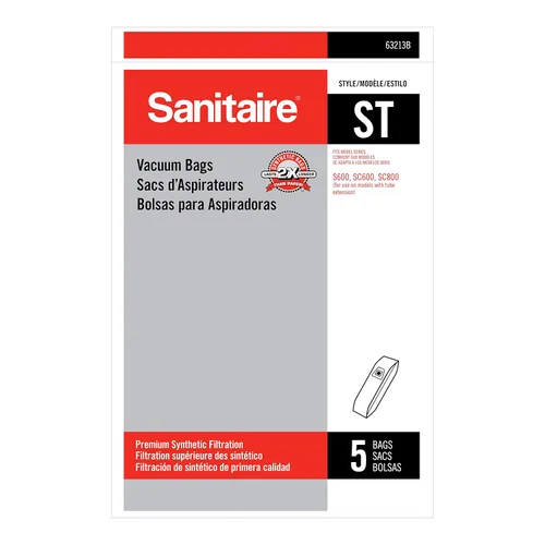 Miniatura 3 de Sanitaire TRADITION Aspiradora vertical comercial (SC684G rojo) + 5 bolsas de vacío estilo ST Sanitaire