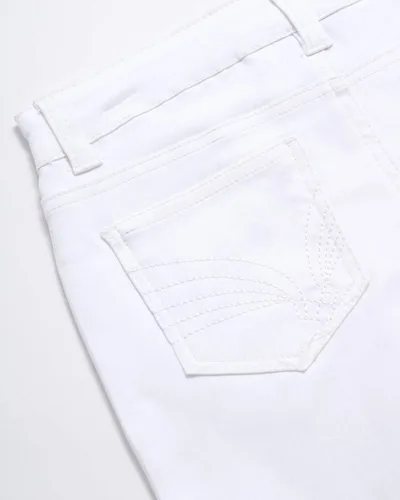 Miniatura 5 de Real Love Pantalones cortos para niña - Bermudas de sarga súper elásticas (paquete de 2)