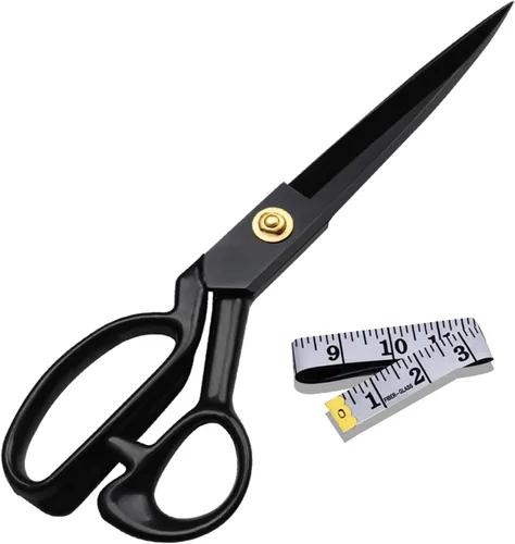 Tijeras de tela de alta calidad, resistentes y afiladas, tijeras multiusos para oficina, manualidades, costura, bordado, tijeras de modistas