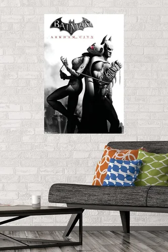 Miniatura 2 de Trends International DC Comics VIdeo Game - Póster de pared de Arkham City Catwoman, 22.375 x 34 pulgadas, versión premium sin marco