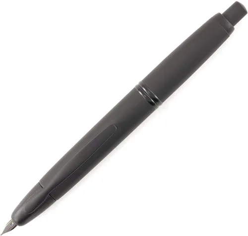 Miniatura 31 de PILOT Vanishing Point Collection - Pluma estilográfica retráctil, color azul carbonesco con detalles de rodio, tinta azul, punta fina (60149)