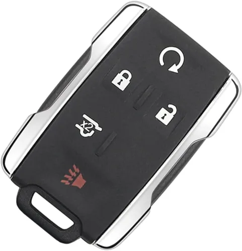 Miniatura 6 de Funda de repuesto para control remoto de entrada sin llave inteligente para llavero para Chevy Chevrolet Silverado Colorado GMC Canyon Sierra 2014