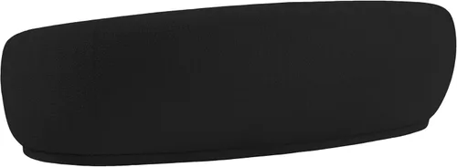 Miniatura 5 de Meridian Furniture 693Black-S Hyde Collection Modern Sofá tapizado de tela Boucle contemporáneo, negro, 89.5 pulgadas de ancho x 38 pulgadas