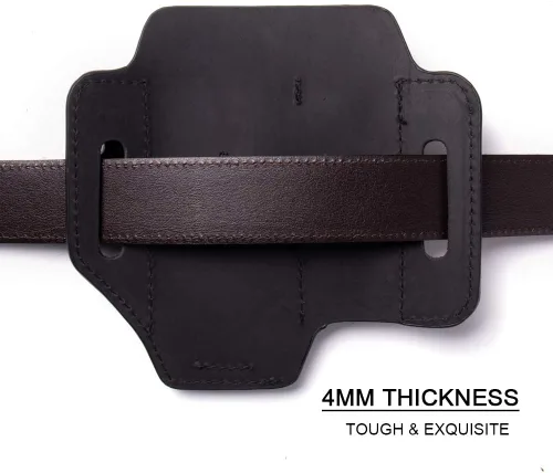 Miniatura 7 de Gentlestache - Funda de cuero para Leatherman, funda multiherramienta, EDC, organizador de bolsillo con llavero para cinturón y funda para linterna