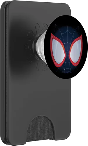 Miniatura 7 de Marvel Spider-Man Into the Spider-Verse Miles Morales Máscara PopSockets Estándar PopGrip
