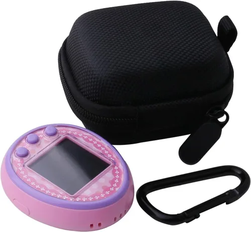Miniatura 5 de Estuche de transporte de almacenamiento duro para Tamagotchi On Interactive Pet Game (negro)