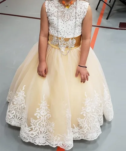 Miniatura 3 de Disfraz de princesa lila, vestidos de fiesta largos para niñas, vestidos de tul hinchado para niños, vestido de baile para graduación
