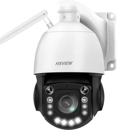 Cámara de seguridad PTZ 4K para exteriores con zoom óptico de 50X, panorámica de 360° de alta velocidad e inclinación de 90°, cámara WiFi de 8MP con