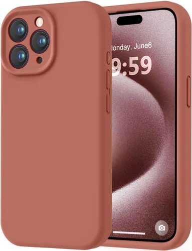 Miniatura 268 de LOVE 3000 Compatible con Funda para iPhone 15, [Cámara de Cobertura Completa de Silicona Suave] [Protección contra Caídas de 8 pies], Forro de Negro