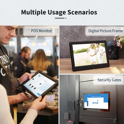 Miniatura 4 de Tablet con monitor de pantalla táctil Android 11 de 18.5 pulgadas, FHD 16:9 1080P, WiFi y BT, altavoces incorporados, RK3568 2GB RAM y 32GB ROM