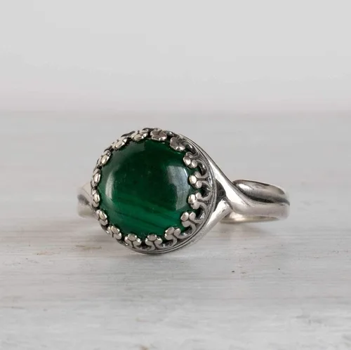 Miniatura 61 de 925 Sterling Silver Gemstone Rings for Women - Anniversary Rings for Women - Sterling Silver Rings for Women - Dainty Sterling Silver Rings