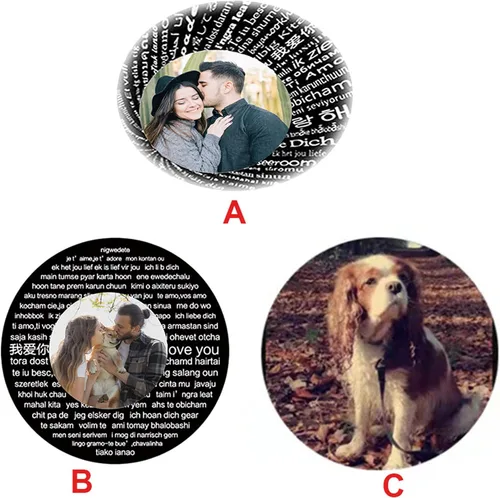 Miniatura 7 de Collar de foto personalizado, collar de proyección de fotos personalizada, collar de imagen, regalo de joyería con foto personalizada para mujeres