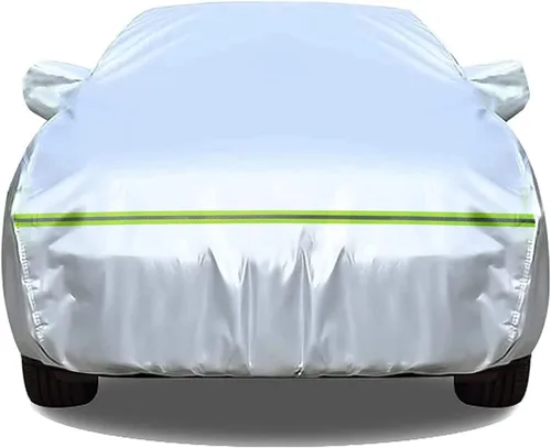 Miniatura 8 de Car Cover Compatible with Mazda Mazda2 Mazda3 Mazda5 Mazda6 All-Weather Protection Outdoor Car Cover Waterproof Windproof dust-Proof Anti-Snow Black