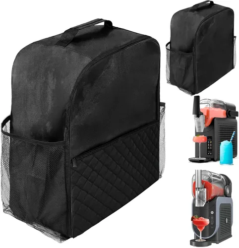Bolsa organizadora para Ninja SLUSHi Slushie Machine FS301 y FS299, para Ninja Slushie cubierta de polvo Accesorios Patrón de diamante Frozen Drink