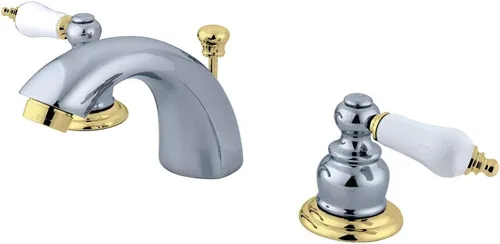 Miniatura 5 de Kingston Brass KB942B Victorian Mini Grifo de Baño Generalizado, Latón Pulido, 4.5 x 3.5 x 2.06