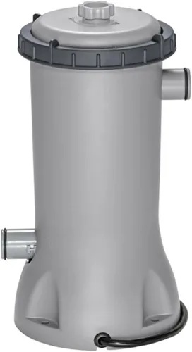 Miniatura 8 de Bestway Flowclear - Cartucho de bomba de filtro de agua para piscina sobre el suelo, 530 galones por hora, 120 voltios con temporizador de apagado