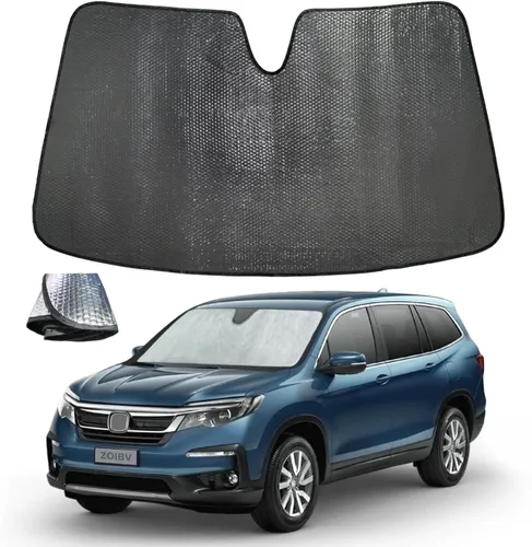 Miniatura 45 de Parasol para parabrisas para BMW X3 2018-2024, 5 capas de burbujas, plegable, grueso, accesorios de protección para visera frontal, bloquea el calor