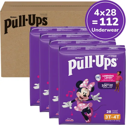 Miniatura 2 de Pull-Ups Pantalones de entrenamiento para niñas, talla 3T-4T (32-40 libras), 112