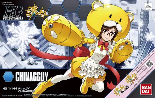 Miniatura 7 de Bandai Hobby HGBF 1/144 Chinagguy Build Fighters Modelo Kit Figura